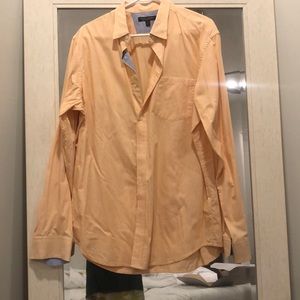 Banana Republic Peach casual button down